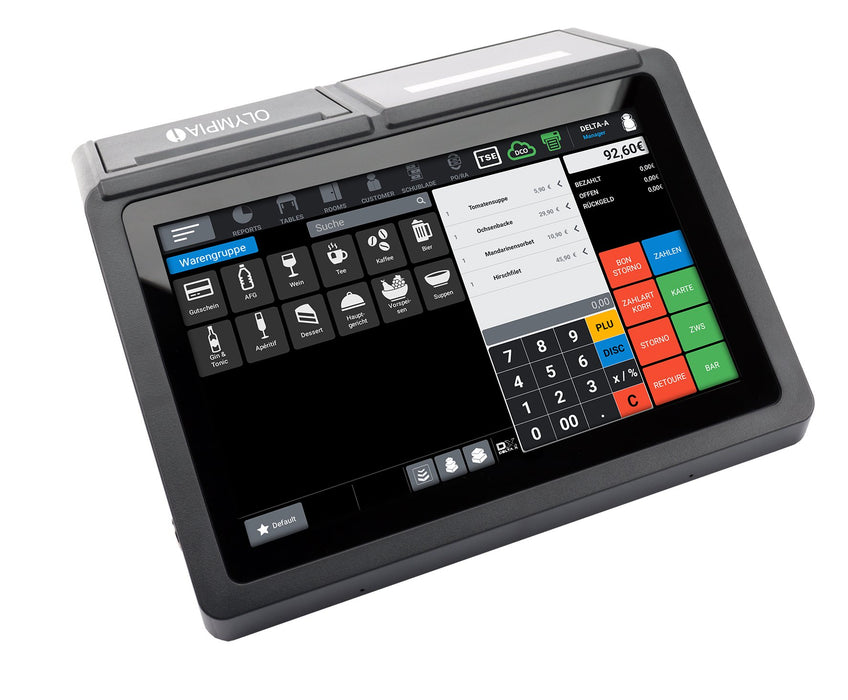 EAN 4030152952359 - Olympia T110 caja registradora Térmica directa 100000 PLUs LED imagen 3