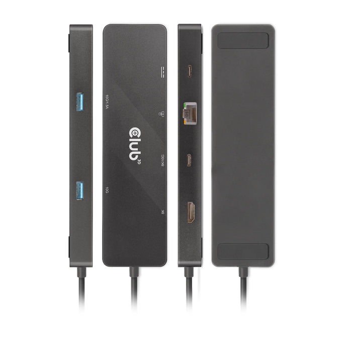 EAN 8719214472818 - CLUB3D CSV-1584 base para portátil y replicador de puertos Alámbrico USB 3.2 Gen 2 (3.1 Gen 2) Type-C Neg imagen 4