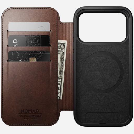 EAN 856504014049 - Nomad Modern Leather Folio funda para teléfono móvil 16 cm (6.3") Marrón imagen 2
