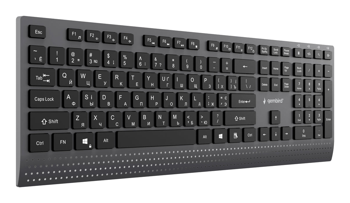 EAN 8716309137935 - Gembird KB-MCH-06 teclado Hogar / Oficina USB QWERTY Internacional de EE.UU., Ucranio, Ruso Negro imagen 3