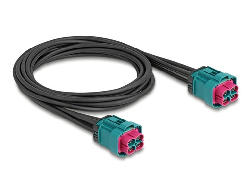 EAN 4043619903429 - DeLOCK 90342 cable coaxial 1 m 4x HDMTD Z Negro imagen 1