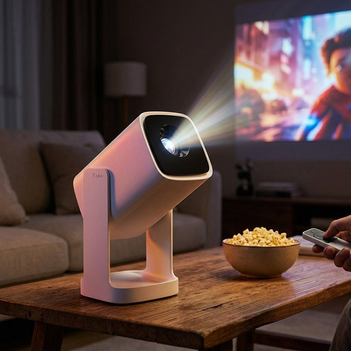 EAN 6970885351136 - WANBO Cube 1 proyector de película 350 lúmenes ANSI 1280 x 720 Pixeles Blanco imagen 8