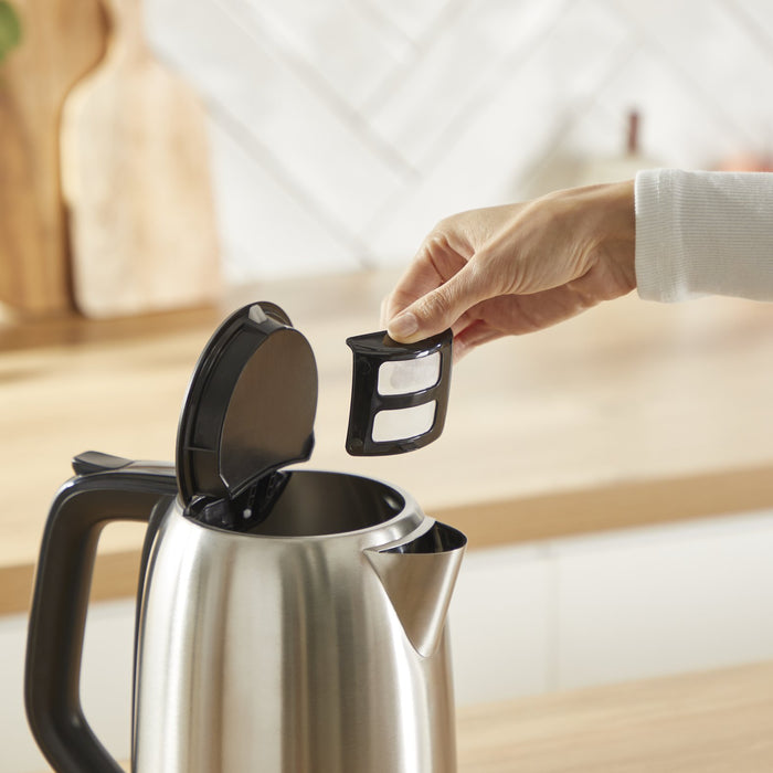 EAN 3045387295196 - Tefal Subito KO5S0DE0 tetera eléctrica 1,7 L 2400 W Negro, Acero inoxidable imagen 6