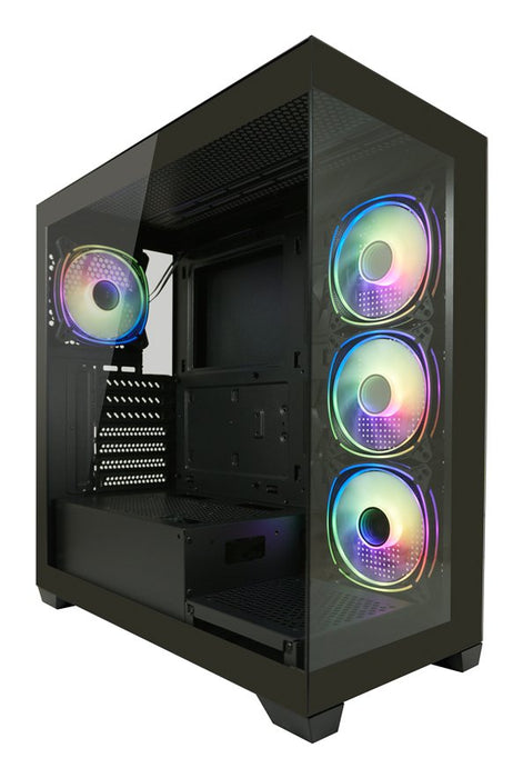 EAN 4260070129414 - LC-Power LC-715B-ON carcasa de ordenador Midi Tower Negro imagen 2