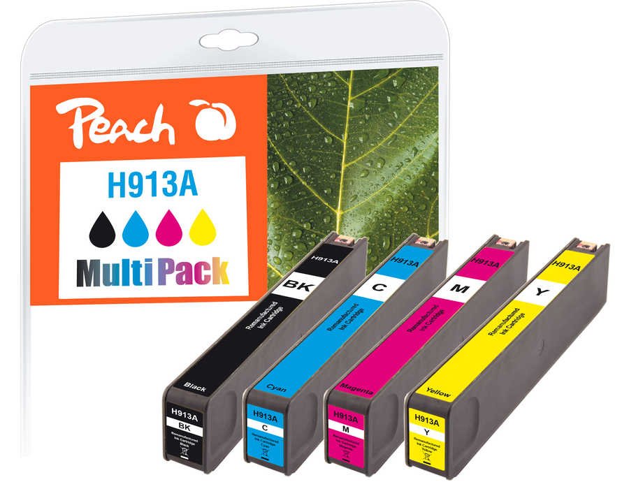 EAN 7640460545968 - Peach PI300-938 cartucho de tinta 4 pieza(s) Compatible Rendimiento estándar Negro, Cian, Magenta, Amaril imagen 1
