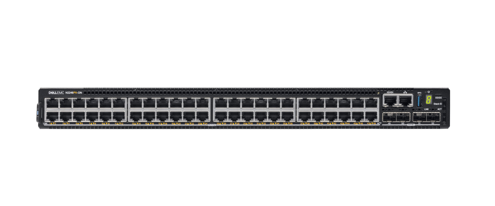 EAN 5397184224571 - DELL N-Series N2248PX-ON Gestionado L3 Gigabit Ethernet (10/100/1000) Energía sobre Ethernet (PoE) 1U Neg imagen 1