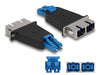 EAN 4043619879472 - DeLOCK 87947 adaptador de fibra óptica LC/SC 1 pieza(s) Negro, Azul imagen 1