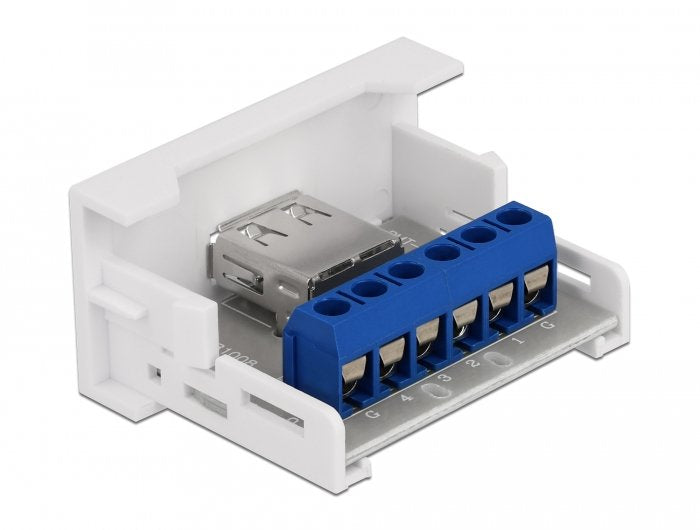 EAN 4043619813438 - DeLOCK 81343 conector USB 2.0 Typ-A Blanco imagen 2
