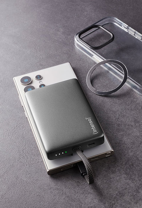 EAN 4034303037612 - Intenso MC10000 Polímero de litio 10000 mAh Cargador inalámbrico Negro, Gris imagen 12