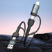 EAN 5903108680363 - 3MK 5903108680363 cable USB USB 2.0 1 m USB A/USB C USB C/Lightning 0,48 Gbit/s 60 W Negro imagen 4