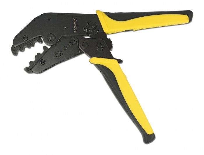 EAN 4043619905287 - DeLOCK 90528 crimpadora Herramienta para prensar Negro, Amarillo imagen 3