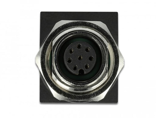 EAN 4043619663149 - DeLOCK 66314 cambiador de género para cable M12 RJ45 Negro imagen 2