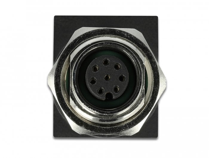 EAN 4043619663149 - DeLOCK 66314 cambiador de género para cable M12 RJ45 Negro imagen 2