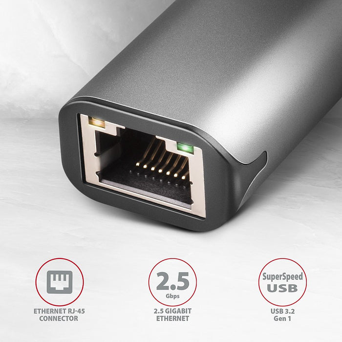 EAN 8595247906601 - Axagon ADE-25R adaptador y tarjeta de red Ethernet 2500 Mbit/s imagen 2