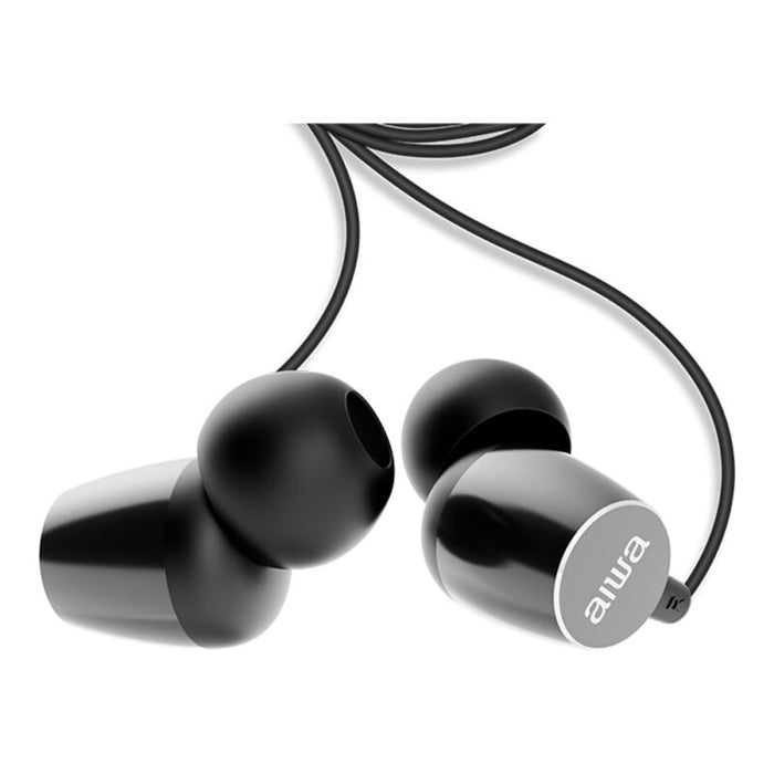 EAN 8435256811124 - Aiwa ESTM-30BK auricular y casco Auriculares Alámbrico Dentro de oído Llamadas/Música/Deporte/Uso diario  imagen 4