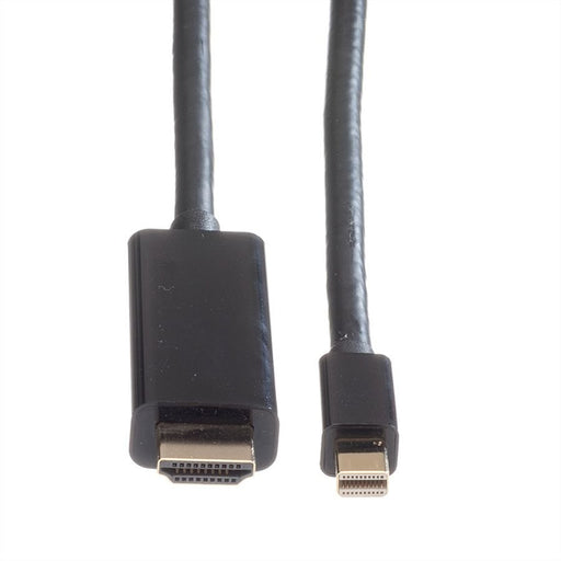 EAN 7611990145225 - ROLINE 11.04.5796 adaptador de cable de vídeo 2 m Mini DisplayPort Negro imagen 2