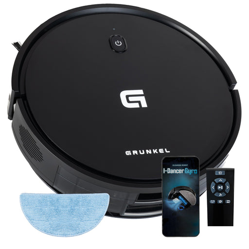 EAN 8426156018492 - Grunkel I-DANCERGYRO aspiradora robotizada 0,2 L Negro imagen 1
