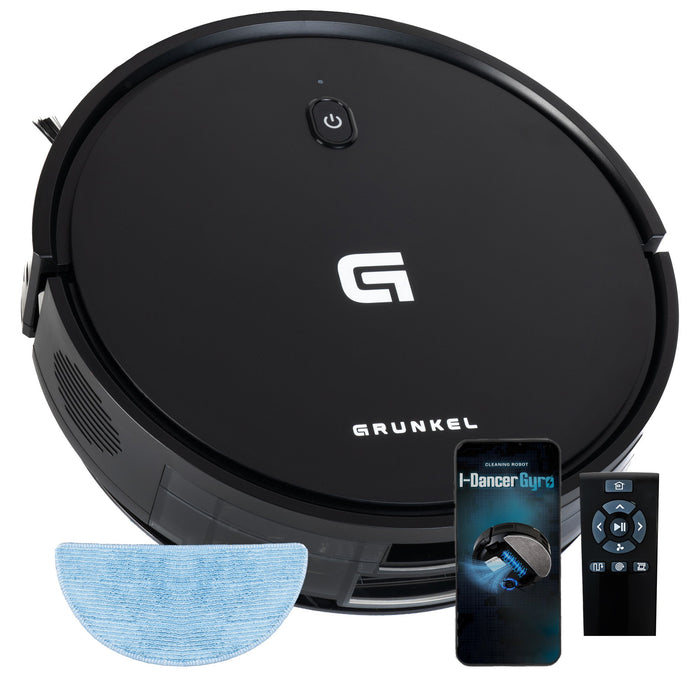 EAN 8426156018492 - Grunkel I-DANCERGYRO aspiradora robotizada 0,2 L Negro imagen 1
