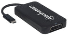 EAN 0766623152600 - Manhattan 152600 base para portátil y replicador de puertos USB Tipo C Negro imagen 2