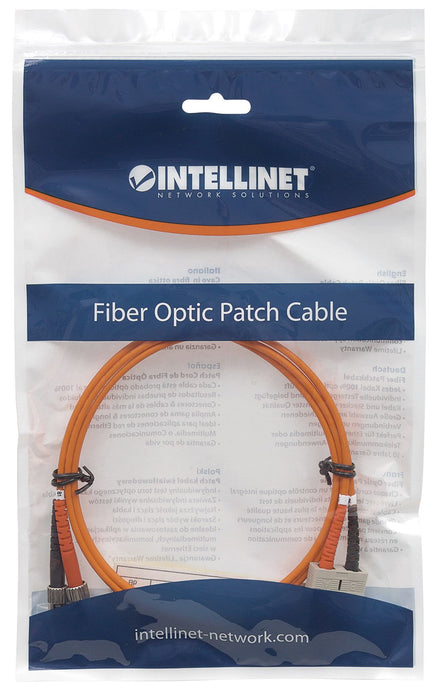 EAN 766623470117 - Intellinet 2.0m ST-SC M/M Cable de fibra óptica e InfiniBand 2 m Naranja imagen 5