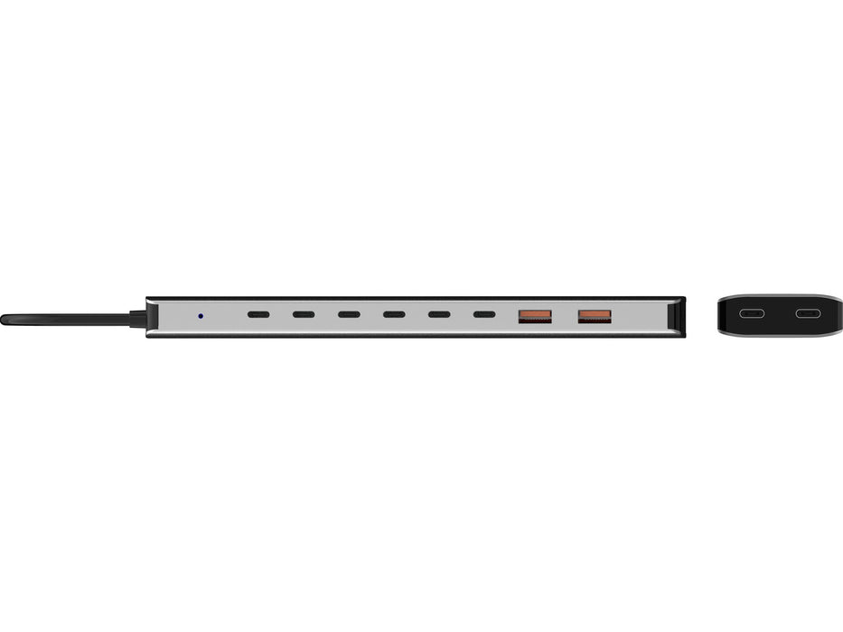 EAN 5705730136801 - Sandberg 136-80 base para portátil y replicador de puertos Alámbrico USB 3.2 Gen 2 (3.1 Gen 2) Type-C Gri imagen 2