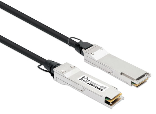 EAN 0766623508537 - Intellinet 508537 Cable de fibra óptica e InfiniBand 3 m QSFP+ Negro, Plata imagen 2