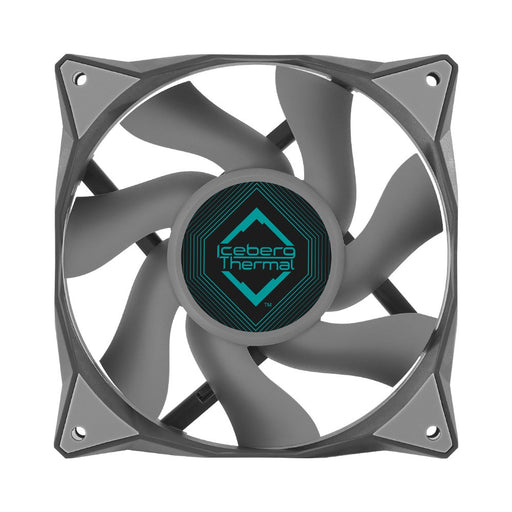 EAN 1230000071048 - Iceberg Thermal IceGALE Carcasa del ordenador Ventilador 12 cm Gris 1 pieza(s) imagen 1