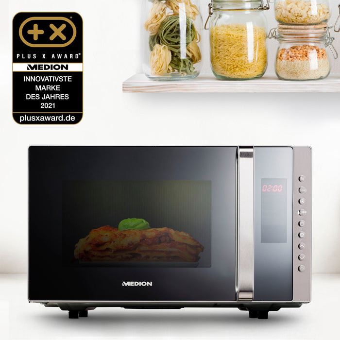 EAN 4061275017038 - MEDION MD 17495 Gris Microondas combinado Encimera 23 L 800 W imagen 7