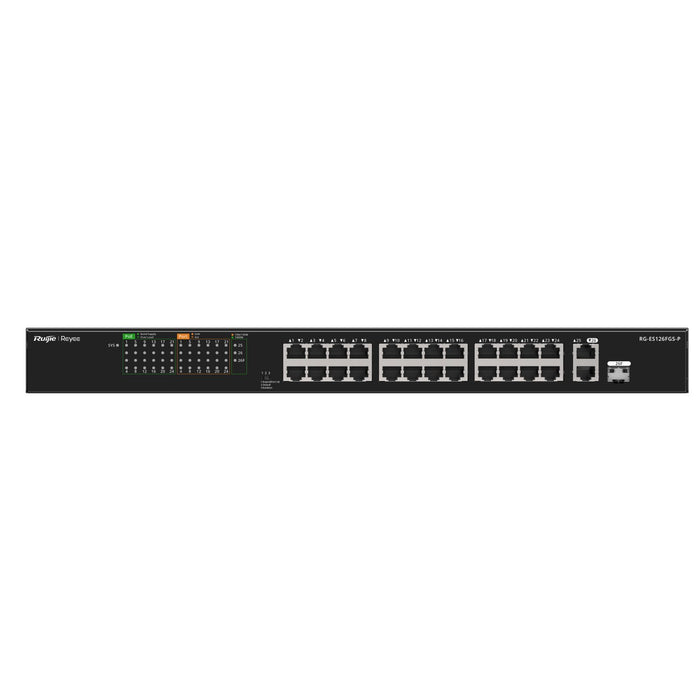 EAN 6971693279100 - Ruijie Networks RG-ES126FGS-P switch No administrado L2 Gigabit Ethernet (10/100/1000) Energía sobre Ethe imagen 1