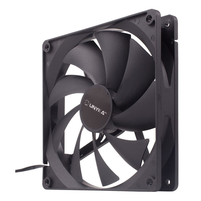 EAN 6940533542056 - UNYKAch 140 mm Carcasa del ordenador Ventilador 14 cm Negro imagen 3
