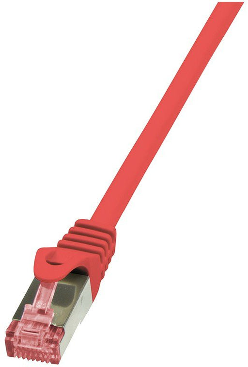 EAN 4052792021219 - LogiLink Cat.6 S/FTP, 0.5m cable de red Rojo 0,5 m Cat6 S/FTP (S-STP) imagen 1