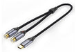 EAN 6922794751606 - Vention BGVHG cable de audio 1,5 m 2 x RCA USB Tipo C Negro imagen 1