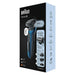 EAN 4210201433040 - Braun Series 6 61-B4500cs Máquina de afeitar de láminas Recortadora Negro, Azul imagen 7