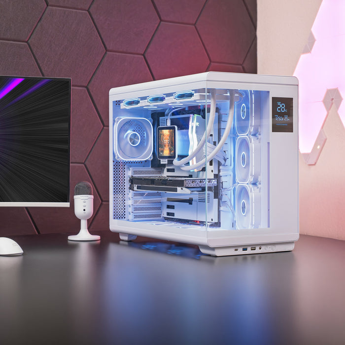 EAN 8435693115229 - Mars Gaming MCREVPROW carcasa de ordenador Midi Tower Blanco imagen 2