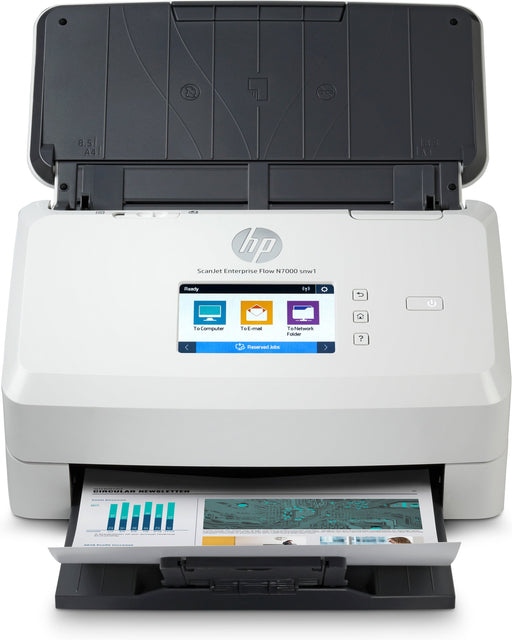 EAN 0193905252664 - HP Scanjet Enterprise Flow N7000 Escáner alimentado con hojas 600 x 600 DPI A4 Blanco imagen 1