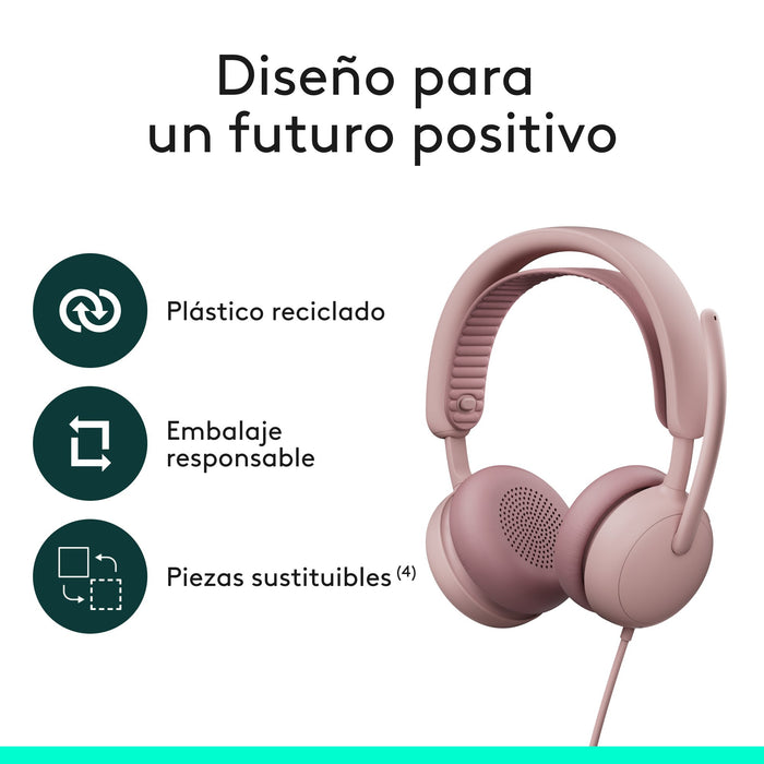 EAN 5099206133433 - Logitech Zone Wired 2 Alámbrico Diadema Llamadas/Música USB Type-C / USB Type-A imagen 9