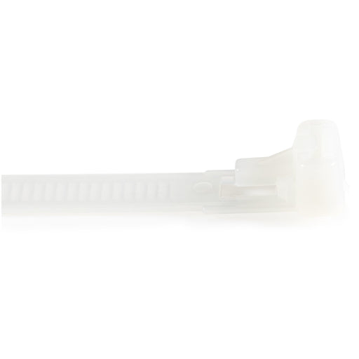 EAN 65030890519 - StarTech.com CBMZTRB6 presilla Brida reutilizable Nylon, Plástico Blanco 100 pieza(s) imagen 2