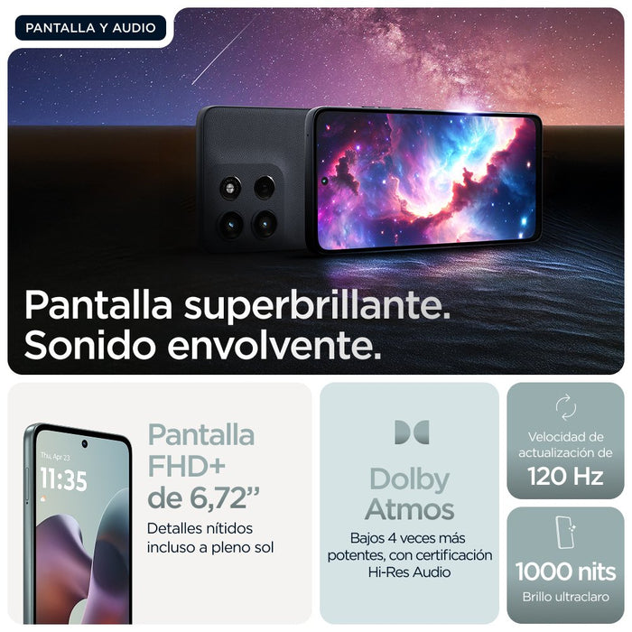 EAN 0840023299131 - Motorola moto g56 5G 17,1 cm (6.72") Ranura híbrida Dual SIM Android 15 USB Tipo C 8 GB 512 GB 5200 mAh G imagen 13