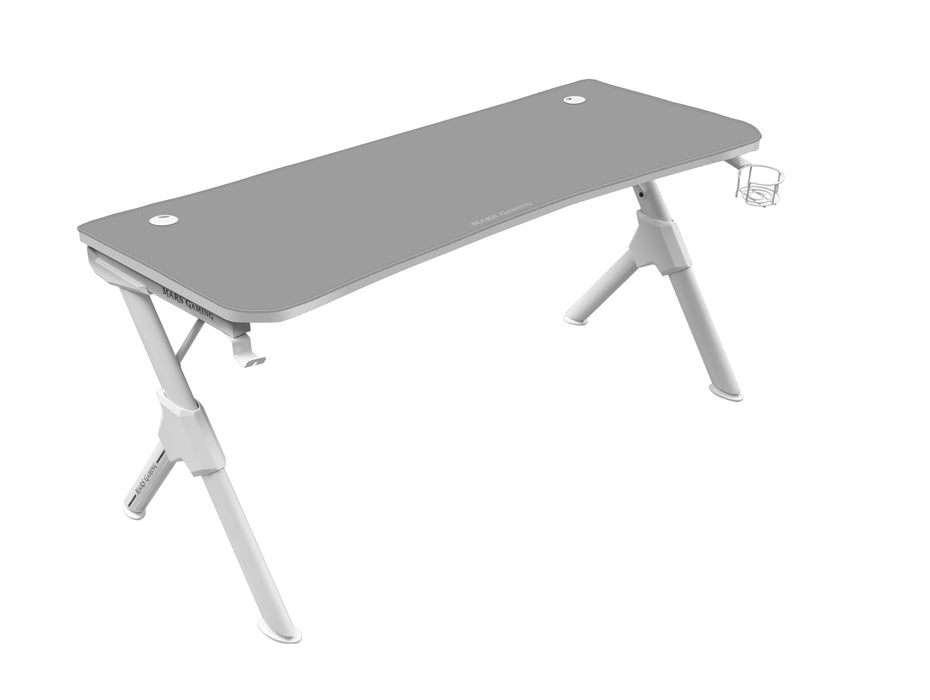 EAN 8437023094044 - Mars Gaming MGD140W escritorio para ordenador Gris, Blanco imagen 1