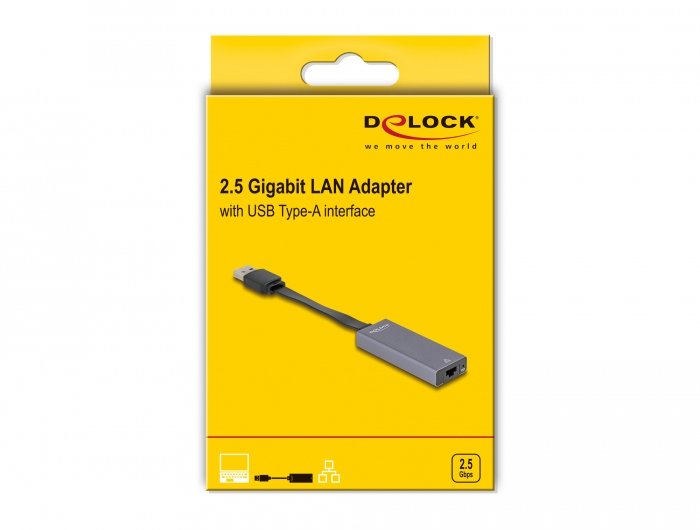 EAN 4043619662470 - DeLOCK 66247 cambiador de género para cable RJ-45 USB A Gris imagen 2