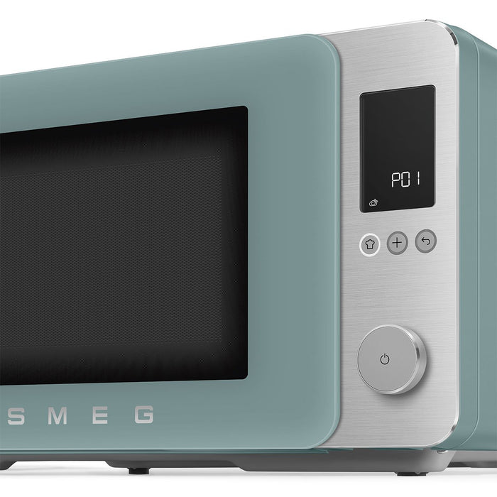 EAN 8017709356613 - Smeg MOC02EGMEU microondas Verde Microondas combinado Encimera 27 L 1450 W imagen 5