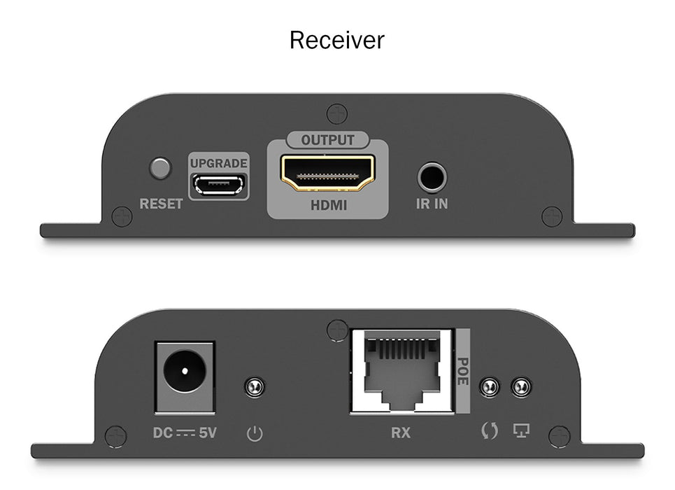 EAN 4016032501916 - Digitus DS-55353 extensor audio/video Transmisor y receptor de señales AV Negro imagen 4