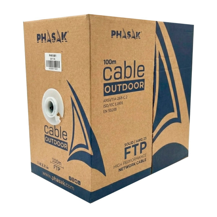 EAN 0745604518475 - Phasak PHR 681 cable de red Negro Cat6a F/FTP (FFTP) imagen 4
