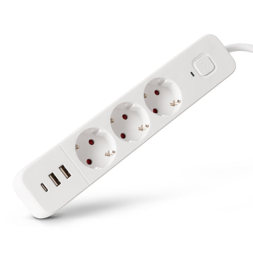 EAN 5999097991061 - Entac ESES1.5G3-1.5-SW-2UA1UC base múltiple 1,5 m 3 salidas AC Interior Blanco imagen 1