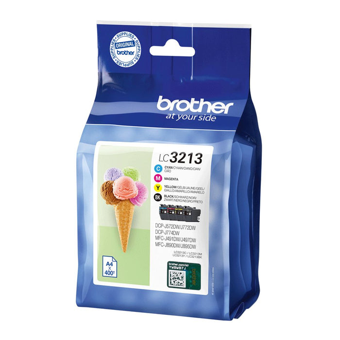 EAN 4977766780162 - Brother LC3213VAL cartucho de tinta 4 pieza(s) Original Negro, Cian, Magenta, Amarilloimagen 2)