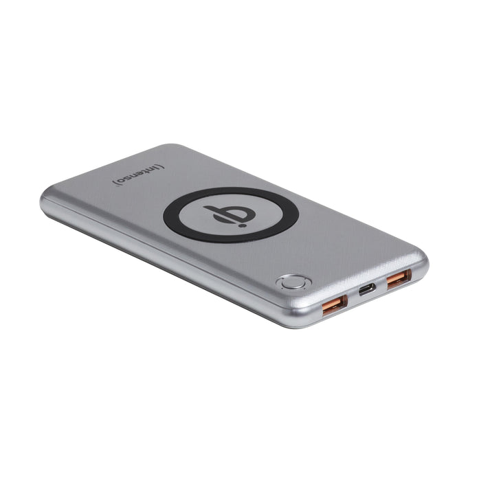 EAN 4034303030699 - Intenso WPD10000 Polímero de litio 10000 mAh Cargador inalámbrico Plata imagen 5