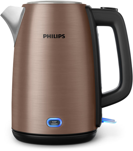 EAN 8720389013867 - Philips Viva Collection HD9355/92 tetera eléctrica 1,7 L 1900 W Negro, Cobre imagen 1
