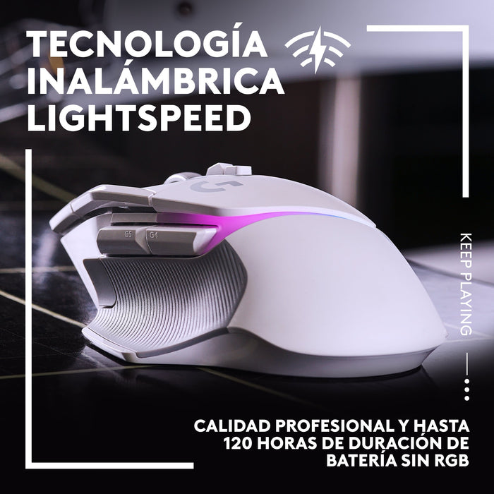 EAN 5099206096363 - Logitech G 910-006172 ratón Juego Mano derecha RF inalámbrico Óptico 25600 DPI imagen 22