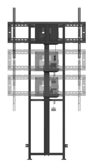 EAN 766907033496 - Viewsonic VB-STND-104 soporte para pantalla de señalización 2,18 m (86") Negro imagen 2