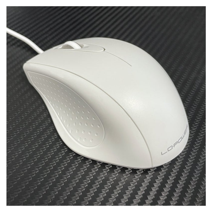 EAN 4260070120169 - LC-Power LC-M710W ratón Juego mano derecha USB tipo A Óptico 800 DPI imagen 9